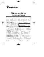 Preview for 2 page of Magic Chef O153 Use And Care Manual