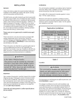 Preview for 2 page of Magic-Pak MGE10-12 Installation Instructions Manual