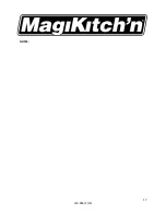 Preview for 17 page of Magikitch'n 24 Installation Operation & Maintenance