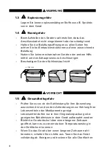 Preview for 8 page of MAGIRA ARCTIC DF60-C Operating Instructions Manual