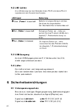 Preview for 22 page of MAGIRA ASKIS PSI-10 Assembly And Operating Instructions Manual