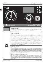 Preview for 60 page of Magmaweld monoCUT 45ix User Manual