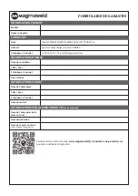 Preview for 65 page of Magmaweld monoTIG 165ip User Manual