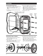 Preview for 14 page of Magnadyne Aquavibe MD-150 Operation And Installation Manual