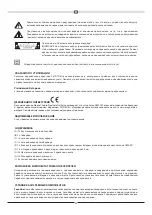 Preview for 35 page of Magnat Audio SBW 280 Important Notes For Installation & Warranty Card