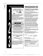 Preview for 6 page of Magnavox AZ 9435 Operating Instructions Manual