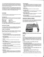 Preview for 3 page of Magnavox FD3040 User Manual