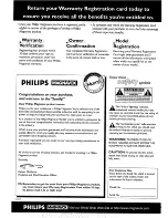 Preview for 2 page of Magnavox FW 345C Manual De Usuario