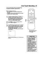 Preview for 25 page of Magnavox M C 092EM G Owner'S Manual