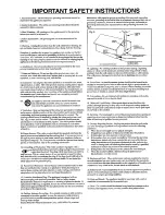 Preview for 4 page of Magnavox Magnavox CD1450 Operating Instructions Manual