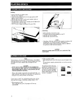 Preview for 14 page of Magnavox Magnavox CD1450 Operating Instructions Manual