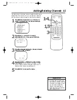 Preview for 15 page of Magnavox MC132EMG - 13' Tv/vcr Combination Owner'S Manual