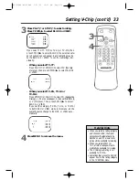 Preview for 33 page of Magnavox MC132EMG - 13' Tv/vcr Combination Owner'S Manual