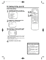 Preview for 34 page of Magnavox MC132EMG - 13' Tv/vcr Combination Owner'S Manual