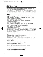 Preview for 40 page of Magnavox MC132EMG - 13' Tv/vcr Combination Owner'S Manual