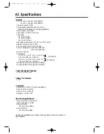 Preview for 42 page of Magnavox MC132EMG - 13' Tv/vcr Combination Owner'S Manual