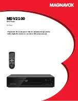 Preview for 1 page of Magnavox MDV2100 - Specifications