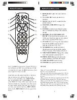 Preview for 3 page of Magnavox MRU3300 - Universal Remote Control User Manual