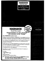 Preview for 2 page of Magnavox TP2770 Owner'S Manual