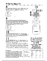 Preview for 30 page of Magnavox VRC202MG Owner'S Manual