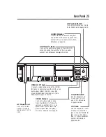 Preview for 25 page of Magnavox VRC602M Owner'S Manual