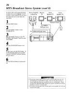 Preview for 36 page of Magnavox VRU364AT Owner'S Manual