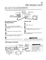 Preview for 41 page of Magnavox VRU364AT Owner'S Manual