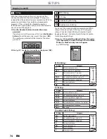 Preview for 74 page of Magnavox ZC320MW8B Owner'S Manual