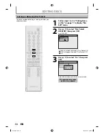 Preview for 72 page of Magnavox ZC350MS8 Owner'S Manual