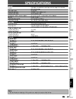 Preview for 89 page of Magnavox ZV420MW8 - DVDr/ VCR Combo Owner'S Manual