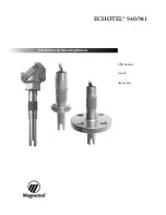 Magnetrol ECHOTEL 940 Installation And Operating Manual preview