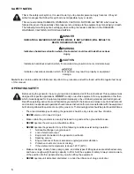 Preview for 6 page of Magnum MMG100D Operating Manual