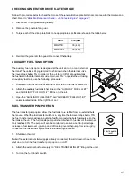 Preview for 45 page of Magnum MMG100D Operating Manual