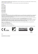 Preview for 2 page of Main Heating Main Heat 12 Installation & Service Manual