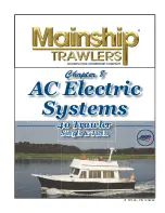 Preview for 93 page of Mainship 40 Trawler Single Operator'S Manual