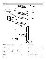 Preview for 3 page of Mainstays 9409WWWM Assembly Instructions Manual