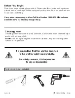 Preview for 2 page of Mainstays 9448WWWM Assembly Instructions Manual