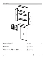 Preview for 3 page of Mainstays 9554CHWM Espresso Assembly Instructions Manual