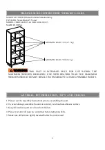 Preview for 2 page of Mainstays BH18-084-097-45 Instruction Booklet