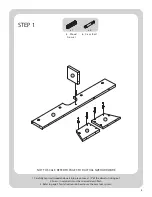 Preview for 6 page of Mainstays CONRAD MS17-D4-1007-16 Assembly Instructions Manual