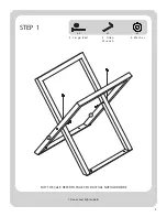 Preview for 4 page of Mainstays CONRAD MS18-D1-1007-18 Assembly Instructions Manual