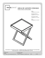 Preview for 7 page of Mainstays CONRAD MS18-D1-1007-18 Assembly Instructions Manual