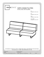 Preview for 6 page of Mainstays FULTON MS16-D4-1007-22 Assembly Instructions Manual