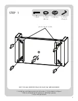 Preview for 4 page of Mainstays GORDON MID CENTURY LOVESEAT MS18-D1-1007-47 Assembly Instructions Manual