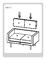 Preview for 13 page of Mainstays GORDON MID CENTURY LOVESEAT MS18-D1-1007-47 Assembly Instructions Manual