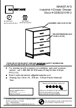 Mainstays GSB3321019-3 Manual preview