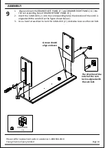 Preview for 14 page of Mainstays GSH052135 Instruction Booklet