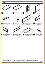 Preview for 3 page of Mainstays Modern GSB332198-2 Manual