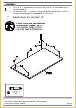 Preview for 6 page of Mainstays Modern GSB332198-2 Manual