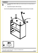 Preview for 14 page of Mainstays Modern GSB332198-2 Manual